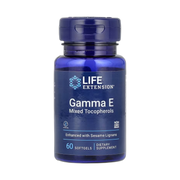 Life Extension, Gamma E Mixed Tocopherols, 60 Softgels front packaging view