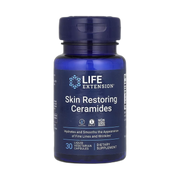 Life Extension, Skin Restoring Ceramides, 30 Liquid Vegetarian Capsules front packaging view