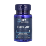 Life Extension, Gastro-Ease, 60 Vegetarian Capsules front packaging view
