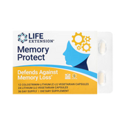 Life Extension, Memory Protect, 36 Vegetarian Capsules front packaging view