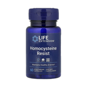 Life Extension, Homocysteine Resist, 60 Vegetarian Capsules front packaging view