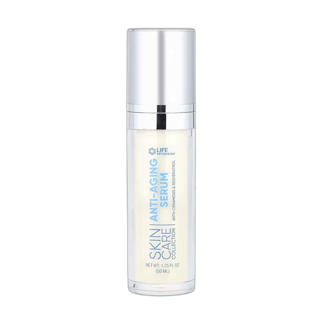 Life Extension, Skin Care Collection, Anti-Aging Serum, 1.75 fl oz, 50 ml front packaging view