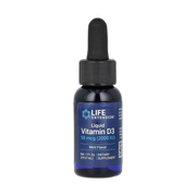 Life Extension, Liquid Vitamin D3, Mint, 50 mcg (2,000 IU), 1 fl oz, 29.57 ml front packaging view