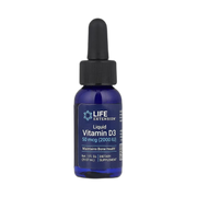 Life Extension, Liquid Vitamin D3, 50 mcg (2,000 IU), 1 fl oz, 29.57 ml front packaging view