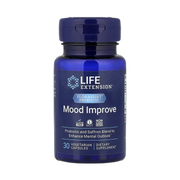 Life Extension, FLORASSIST Probiotic, Mood Improve, 30 Vegetarian Capsules front packaging view