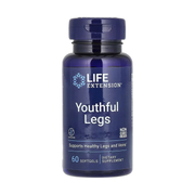 Life Extension, Youthful Legs, 60 Softgels front packaging view