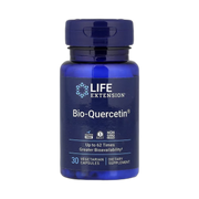 Life Extension, Bio-Quercetin, 30 Vegetarian Capsules front packaging view