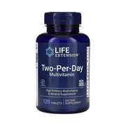 Life Extension, Two-Per-Day Multivitamin, 120 Tablets front packaging view