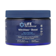 Life Extension, NitroVasc Boost, Berry, 2.77 oz, 78.6 g front packaging view