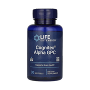 Life Extension, Cognitex Alpha GPC, 30 Softgels front packaging view