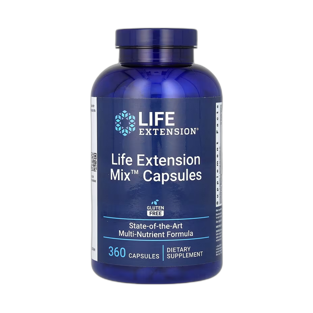 Life Extension, Life Extension Mix Capsules, 360 Capsules front packaging view