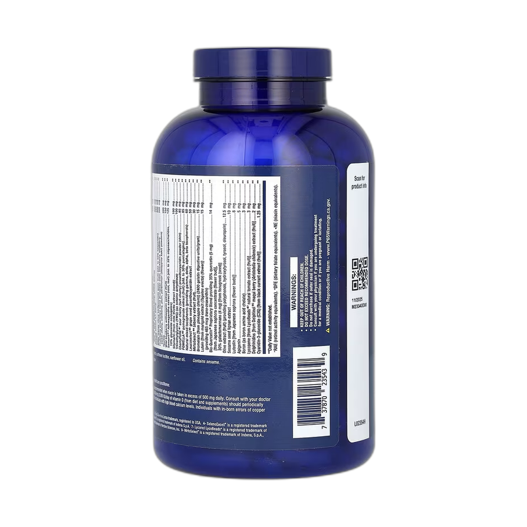 Life Extension, Life Extension Mix Capsules, 360 Capsules packaging side view