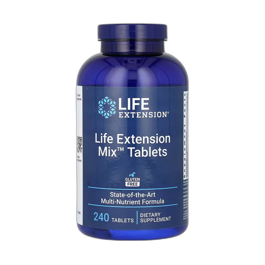 Life Extension, Mix Tablets, 240 Tablets front packaging view