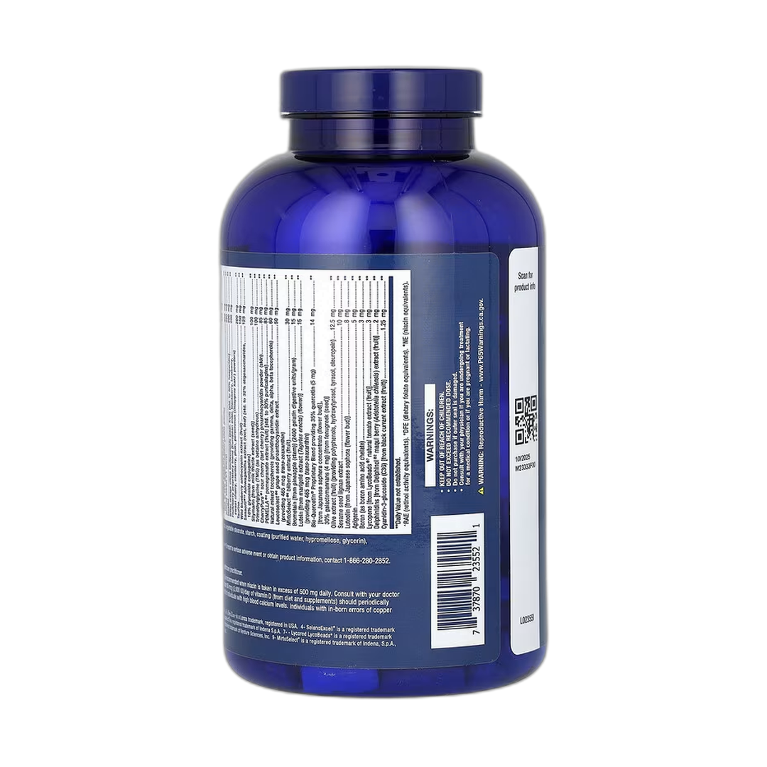Life Extension, Mix Tablets, 240 Tablets packaging side view