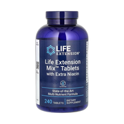 Life Extension, Life Extension Mix Tablets with Extra Niacin, 240 Tablets front packaging view