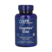 Life Extension, Cognitex Elite, 60 Vegetarian Tablets front packaging view
