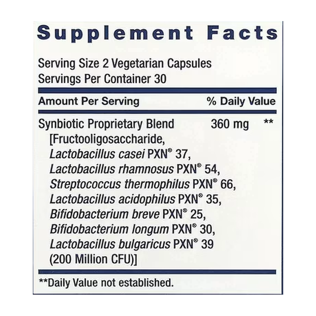 Life Extension, FLORASSIST Liver Restore, 60 Vegetarian Capsules supplement facts label showing ingredients, vitamins, minerals, and serving information