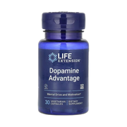 Life Extension, Dopamine Advantage, 30 Vegetarian Capsules front packaging view