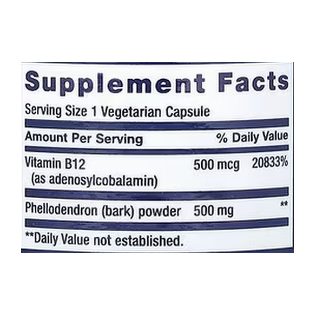 Life Extension, Dopamine Advantage, 30 Vegetarian Capsules supplement facts label showing ingredients, vitamins, minerals, and serving information