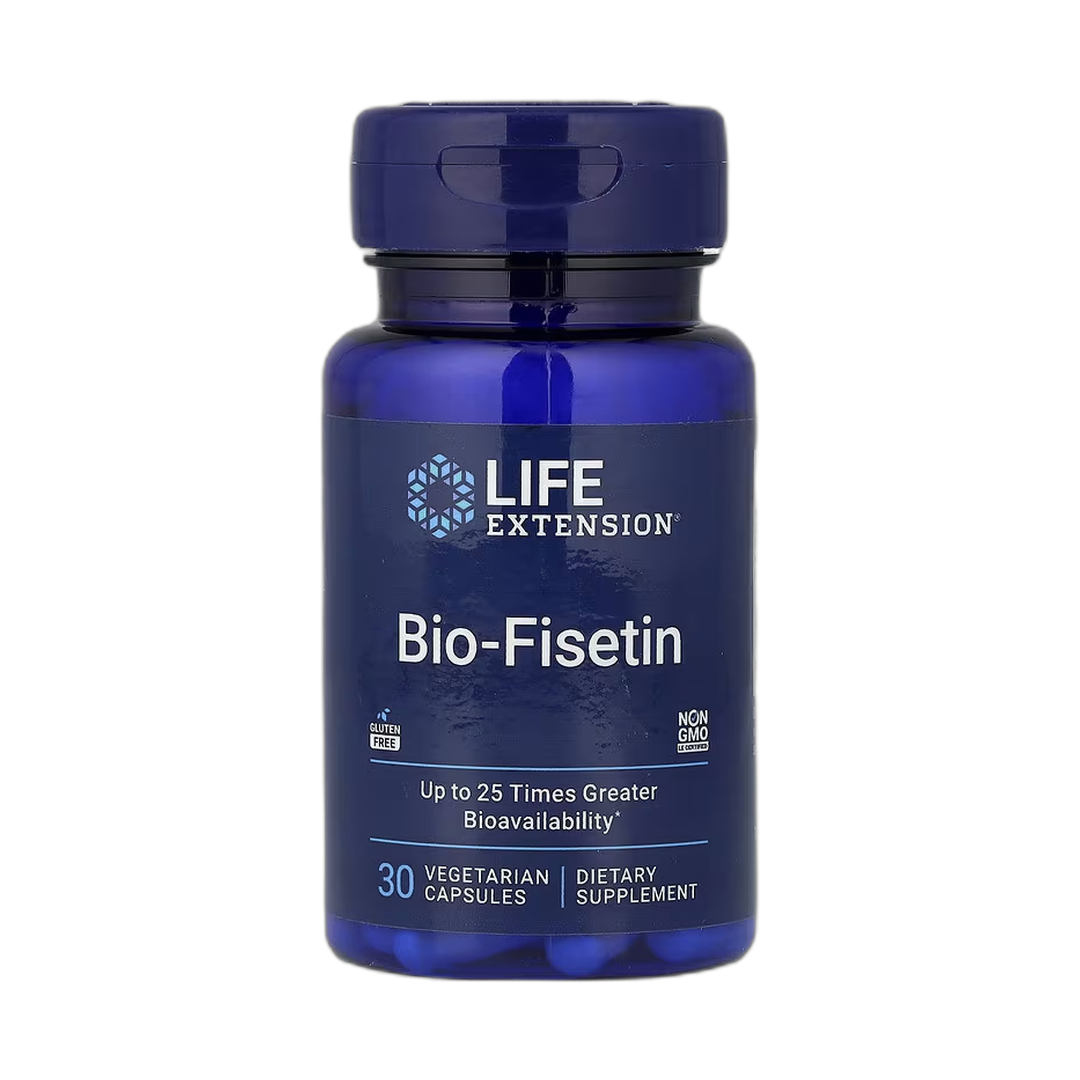 Life Extension, Bio-Fisetin, 30 Vegetarian Capsules front packaging view