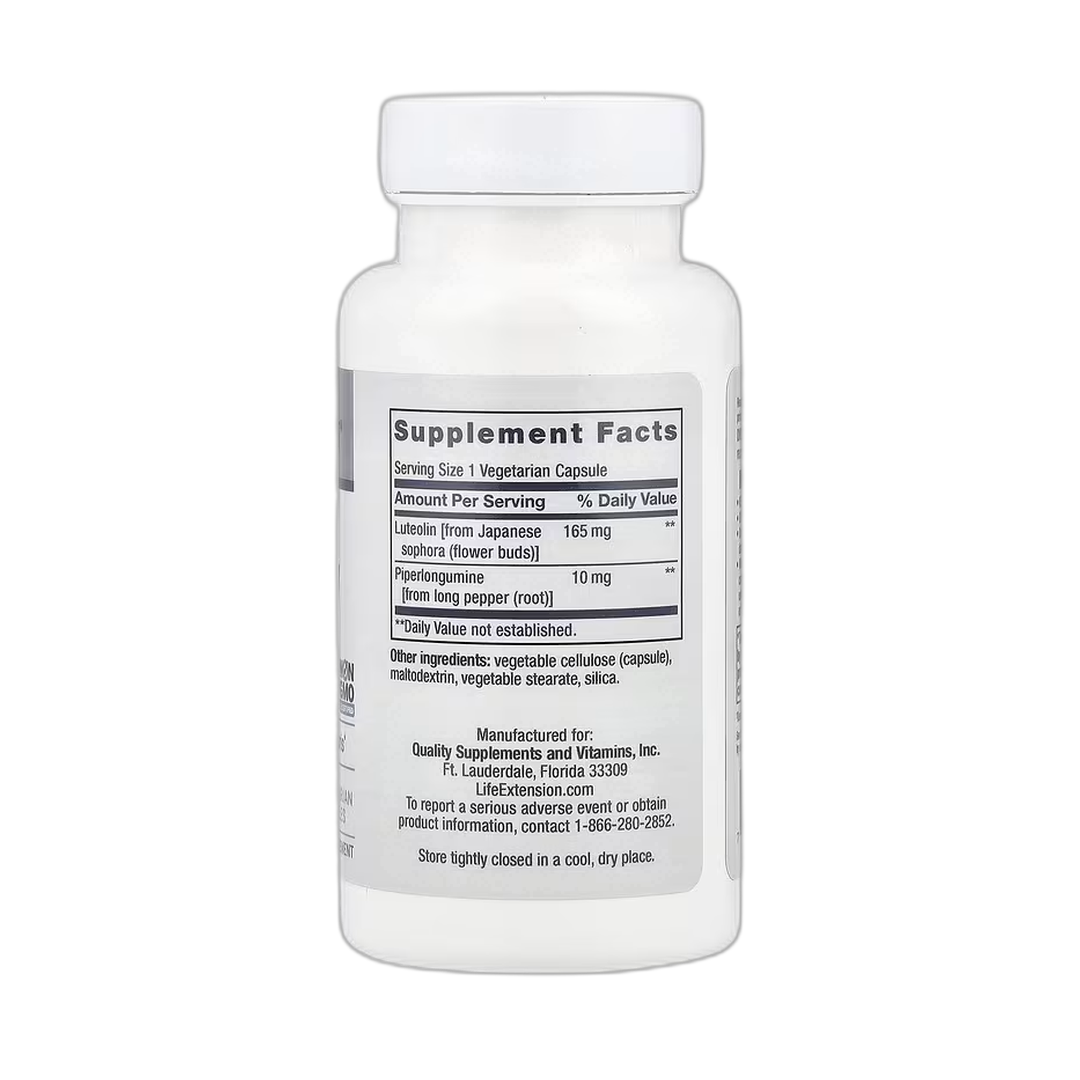 Life Extension, Geroprotect, Autophagy Renew, 30 Vegetarian Capsules back packaging view