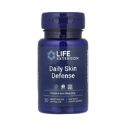 Life Extension, Daily Skin Defense, 30 Vegetarian Capsules front packaging view