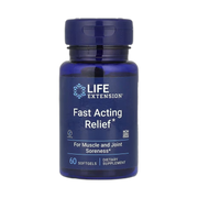 Life Extension, Fast Acting Relief, 60 Softgels front packaging view
