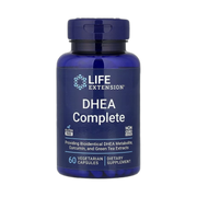 Life Extension, DHEA Complete, 60 Vegetarian Capsules front packaging view