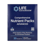 Life Extension, Comprehensive Nutrient Packs, Advanced, 30 Packets front packaging view