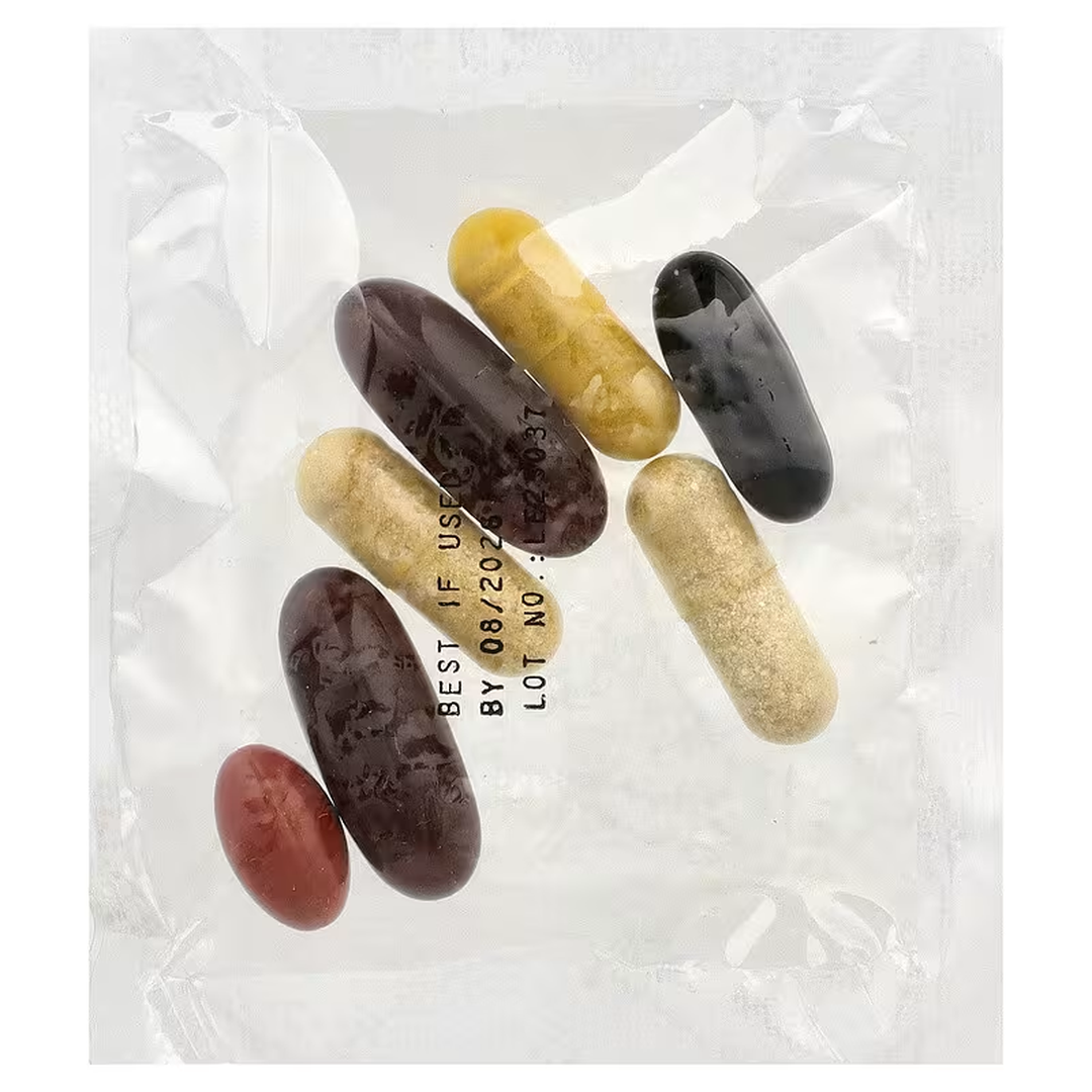 Life Extension, Comprehensive Nutrient Packs, Advanced, 30 Packets packaging side view