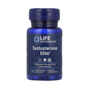 Life Extension, Testosterone Elite, 30 Vegetarian Capsules front packaging view