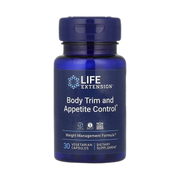 Life Extension, Body Trim and Appetite Control, 30 Vegetarian Capsules front packaging view