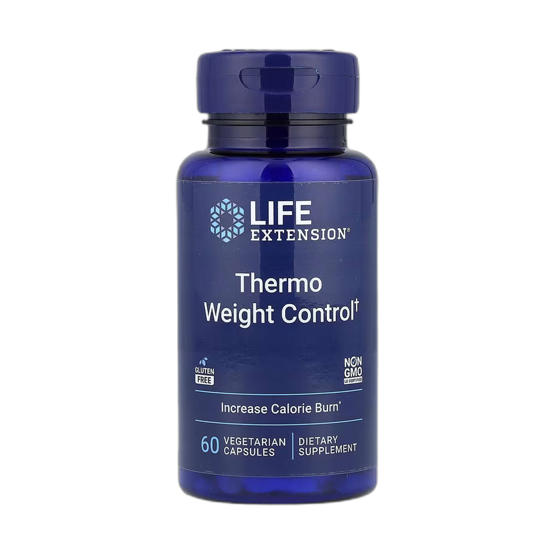 Life Extension, Thermo Weight Control, 60 Vegetarian Capsules front packaging view