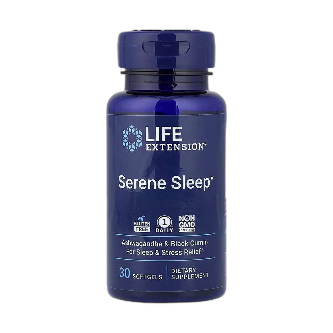Life Extension, Serene Sleep , 30 Softgels front packaging view
