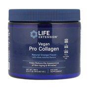Life Extension, Vegan Pro Collagen, Natural Orange, 6.667 oz, 189 g front packaging view