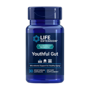 Life Extension Life Extention, Youthful Gut, 30 Vegetarian Capsules front packaging view