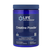 Life Extension, Creatine Powder, 0.66 lb, 300 g front packaging view