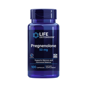 Life Extension, Pregnenolone, 50 mg, 100 Capsules front packaging view