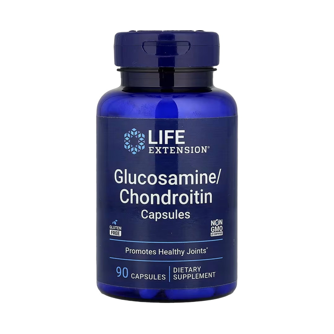 Life Extension, Glucosamine/Chondroitin, 90 Capsules front packaging view