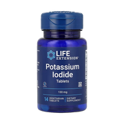 Life Extension, Potassium Iodide, 130 mg, 14 Vegetarian Tablets front packaging view