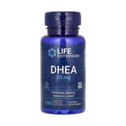 Life Extension, DHEA, 25 mg, 100 Vegetarian Tablets front packaging view