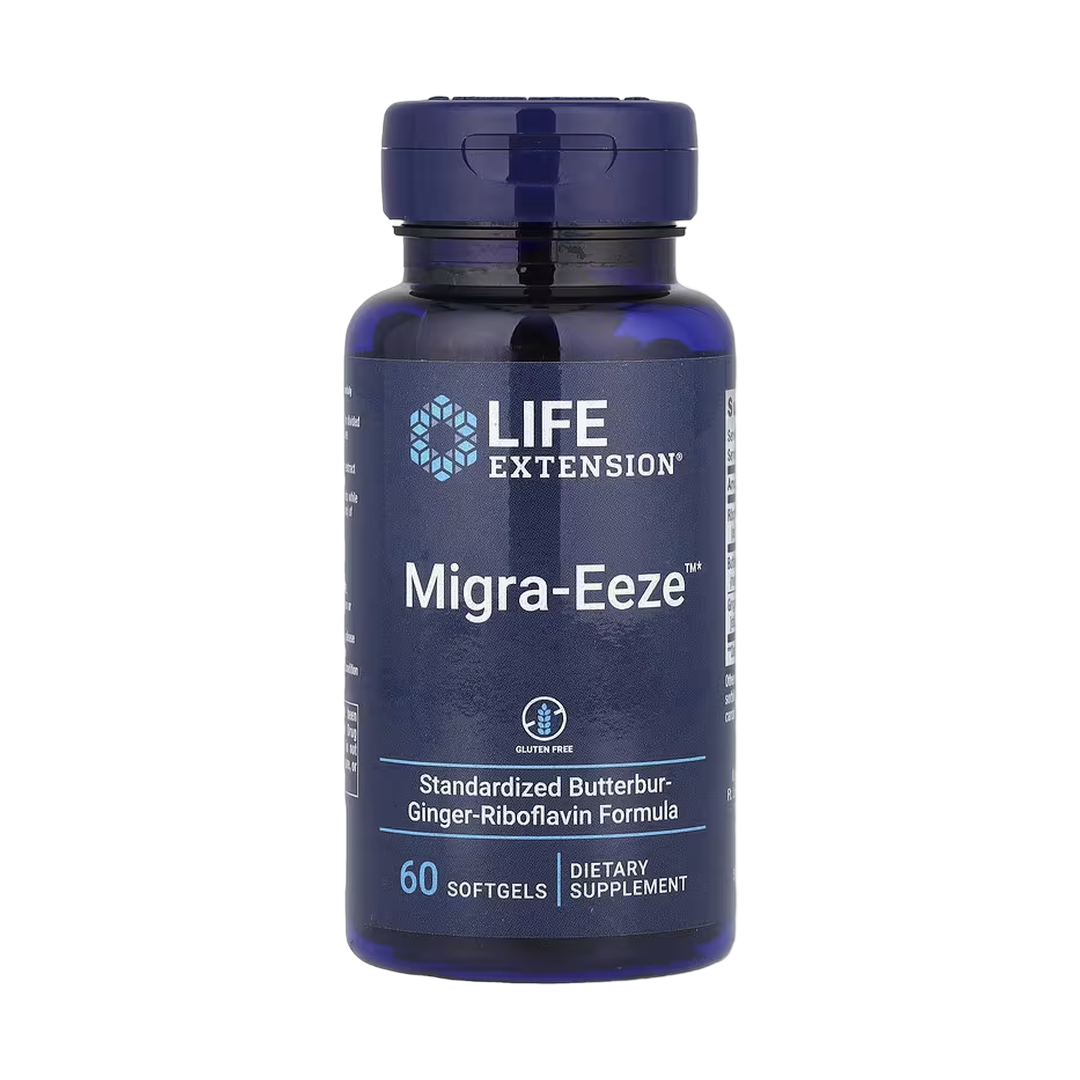 Life Extension, Migra-Eeze, 60 Softgels front packaging view
