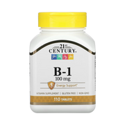 21st Century, B-1, 100 mg, 110 Tablets front packaging view