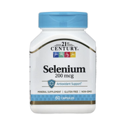21st Century, Selenium, 200 mcg, 60 Capsules front packaging view