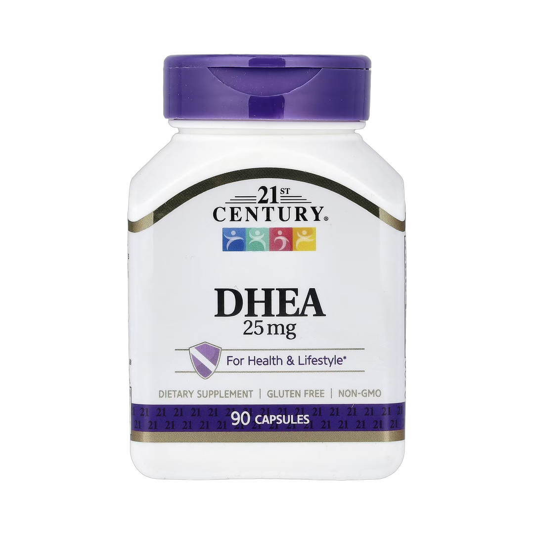 21st Century, DHEA, 90 Capsules front packaging view