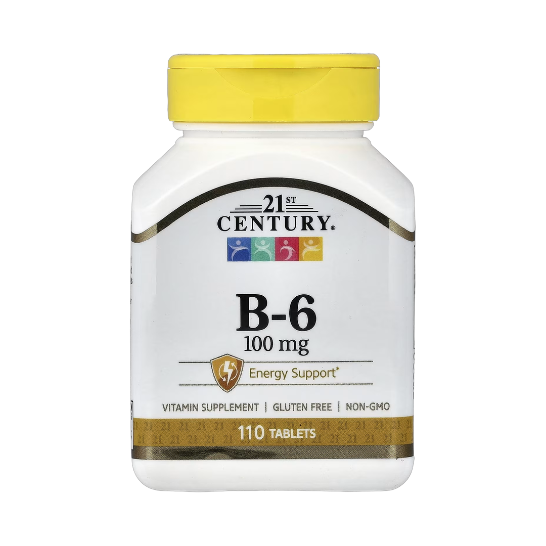 21st Century, Vitamin B-6, 110 Tablets front packaging view