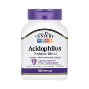 21st Century, Acidophilus Probiotic Blend, 100 Capsules front packaging view