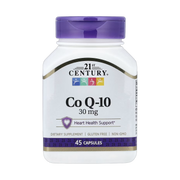 21st Century, Co Q-10, 30 mg, 45 Capsules front packaging view