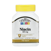 21st Century, Niacin, 100 mg, 110 Tablets front packaging view