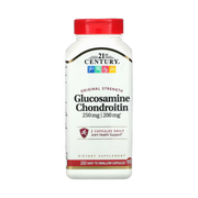 21st Century, Glucosamine / Chondroitin, Original Strength, 200 Easy to Swallow Capsules front packaging view